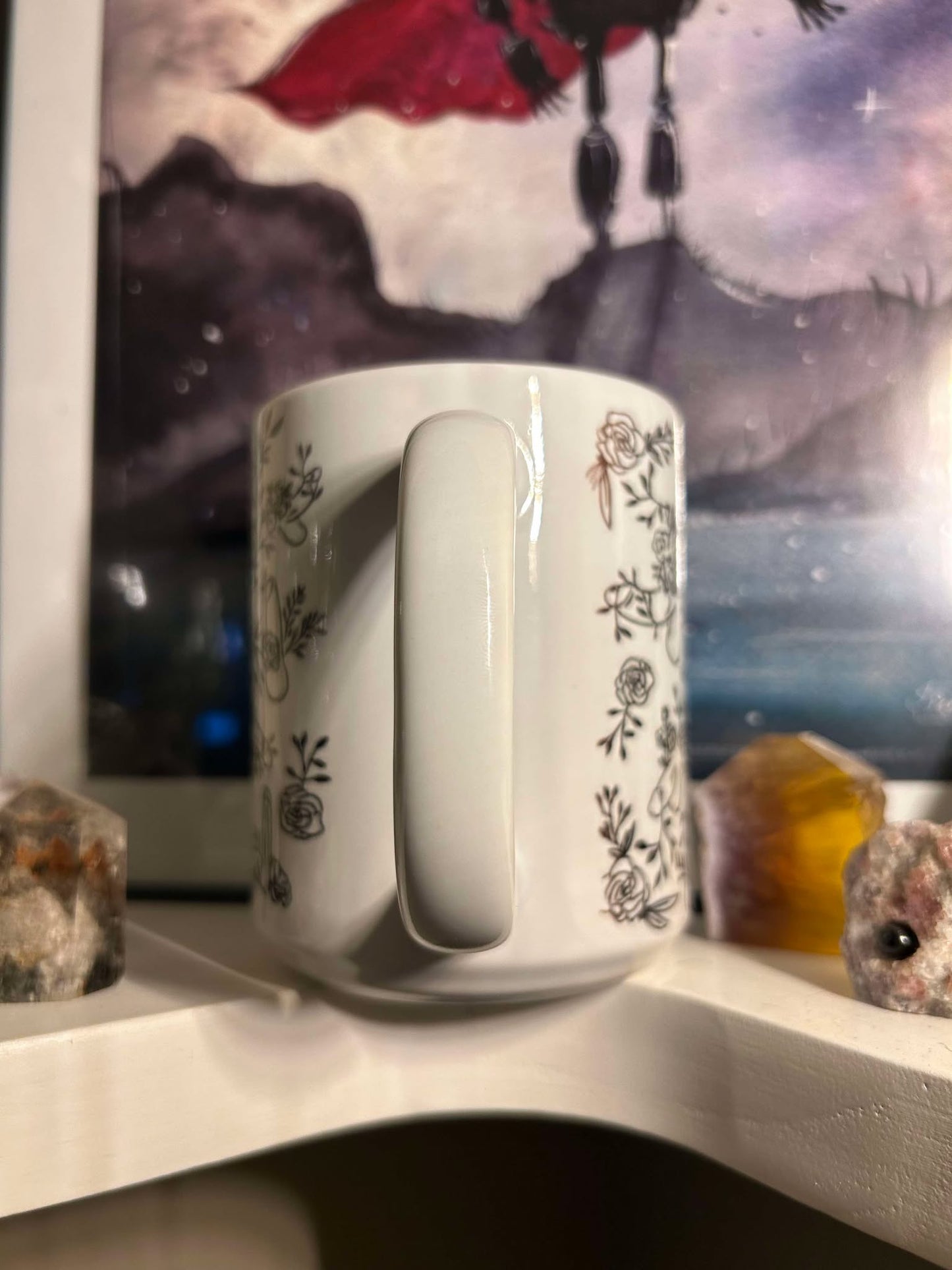 Flower P9 12 oz Mug