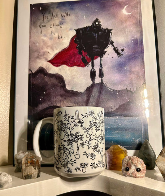 Flower P9 12 oz Mug