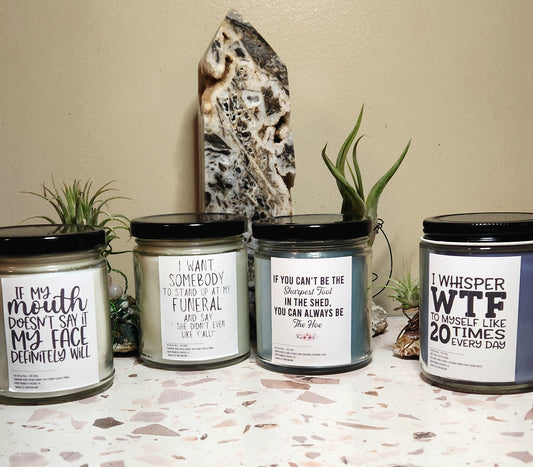 Sarcastic Candles 7oz candles